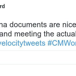 5 Things Overheard on Tuesday at #CMWorld that I Wish I Had Said